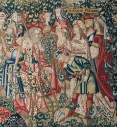 Das Gleichnis von den Arbeitern im Weinberg, ca. 1500