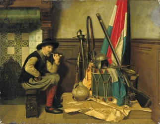 Der rauchende Soldat