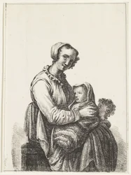 Mutter mit Baby und Kleinkind