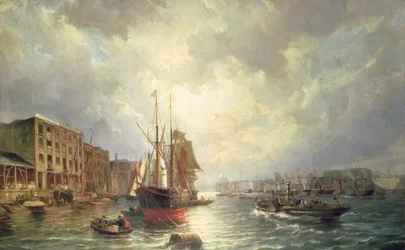 Das Pool von London, 1861