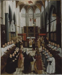 Die Darstellung der Jungfrau im Tempel, ca. 1530-35