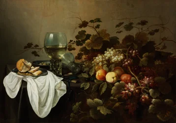 Stillleben mit Früchten und Römer