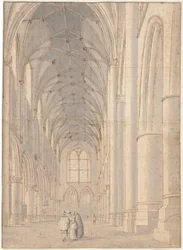 Innenraum der St.-Bavo-Kirche, Haarlem
