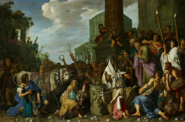 Paulus und Barnabas in Lystra