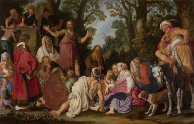 Die Predigt Johannes des Täufers