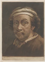 Porträt von Rembrandt van Rijn