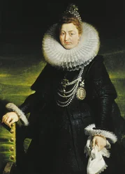 Porträt der Infantin Isabella Clara Eugenia von Spanien 1566-1633, 1616
