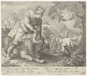 Simson und der Löwe