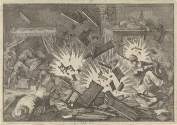 Die Belagerung von Riga durch die russische Armee unter Zar Alexei Michailowitsch im Jahr 1656, 1698