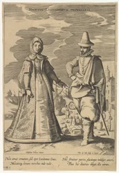 Habitus Lusitanorum Peculiaris, aus Moden verschiedener Nationen