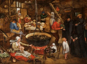 Besuch eines Bauernhauses