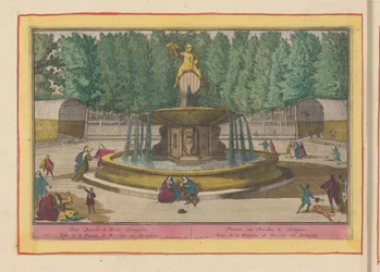 Bacchus-Brunnen in den Gärten des Königspalastes von Aranjuez