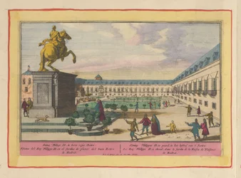 Reiterstandbild von Philipp II. in Madrid
