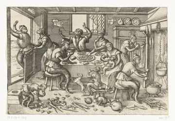 Magere Küche (Apenspel)