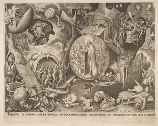 Der Abstieg Christi in die Vorhölle, 1551