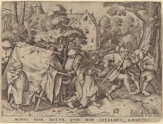 Die Hochzeit von Mopsus und Nisa
