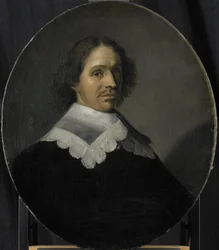 Porträt von Paulus Verschuur, siebenmaliger Bürgermeister von Rotterdam und auch Direktor der Rotterdamer Kammer der Ostindien-Kompanie, gewählt 1651