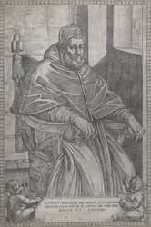 Porträt von Papst Sixtus V.