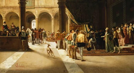 Die Ankunft, 1882