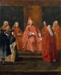 Doge Pietro Grimani, Gemälde von Pietro Longhi