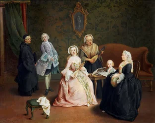Das Familienkonzert Concerto familiare, 1750-1752