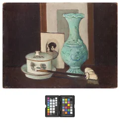 Stillleben mit Pfeife, 1926-28