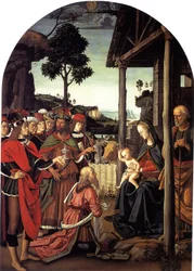 Die Anbetung der Könige, ca. 1470-1480