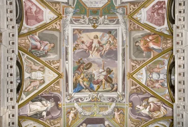 Gewölbe mit Fresken