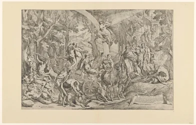 Triumph der Malerei auf dem Parnassus
