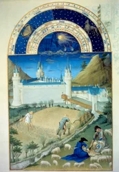 Juli: Das Schloss von Poitiers, Ernteszene