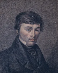 Porträt von Adam Bernard Mickiewicz (1798-1855)