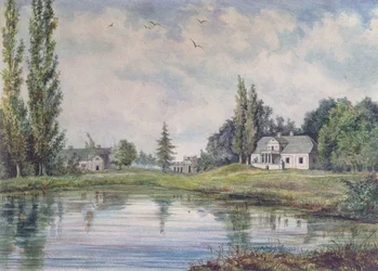 Geburtsort von Adam Bernard Mickiewicz (1798-1855) in Zaosie