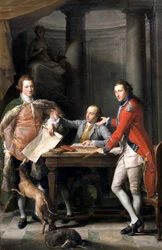 Sir Watkin Williams Wynn, Thomas Apperley und Captain Edward Hamilton, 1768-72