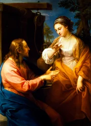 Christus und die Frau von Samaria