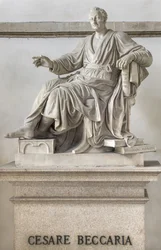 Statue von Cesare Beccaria