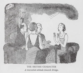 Der britische Charakter, eine ehrfürchtige Haltung gegenüber der Brücke