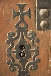 Dekoratives Schlüsselloch, Alfama-Viertel