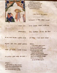 Seite 197R Ajuda Buch der Verse, Seite 197R, 13.-14. Jahrhundert