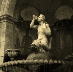 Tritonbrunnen, Santuário de Nossa Senhora dos Remédios, Lamego, Portugal, 1738