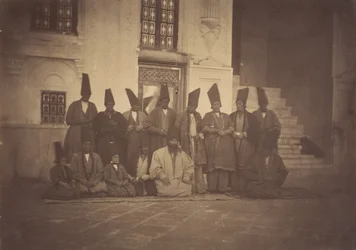 In der Moschee von Damegan, die Eunuchen