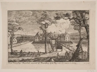 Ankunft von Frederik V. in Frijsenborg
