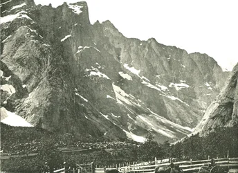 Die Trolltindane-Berge, Horgheim, Norwegen, 1895