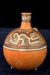 Keramik mit zwei Jaguaren / Huari oder Wari-Kultur