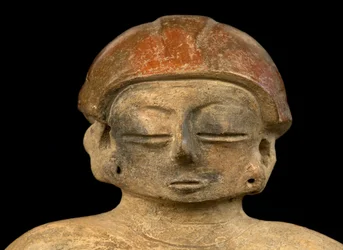 Präkolumbianische Statuette / Chorrera-Kunst