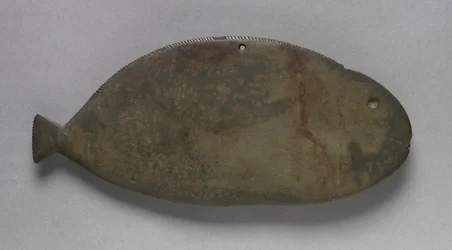 Palette in Form eines Fisches, ca. 3500-2950 v. Chr. (Grauwacke)