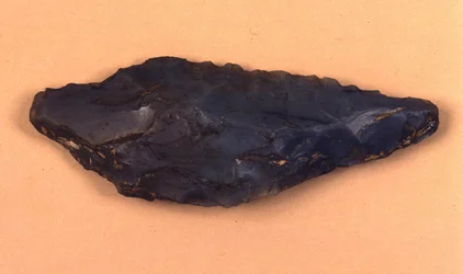 Steinpfeilspitze entdeckt in Isolino di Varese, Italien