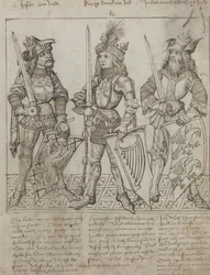 Josua, König David und Judas Makkabäus