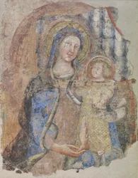 Madonna mit Kind, erste Hälfte des 14. Jahrhunderts