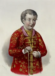 Großfürst Simeon Alexejewitsch (1665-1669) von Russland