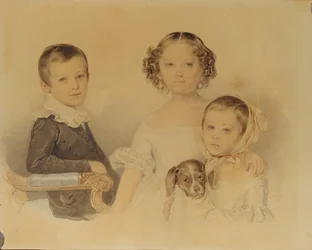 Porträt der Lanskoy-Kinder